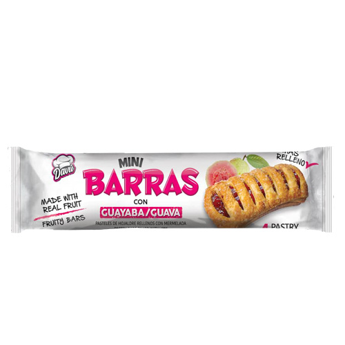 barras de guayaba davu 100g