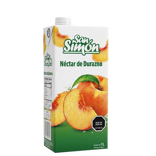 nectar de durazno san simón 1l