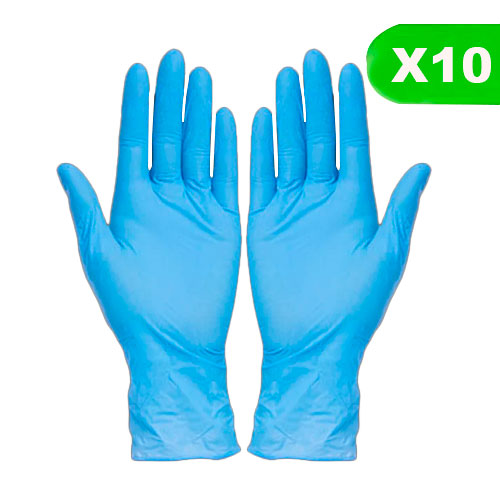 Guantes de Nitrilo Talla L X10