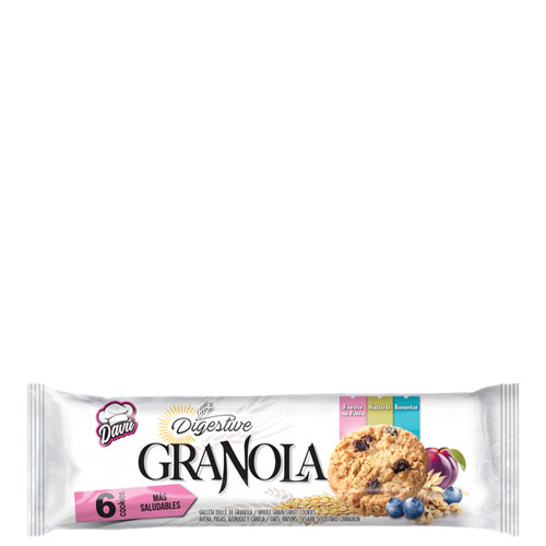 galletas de granola davu 68g