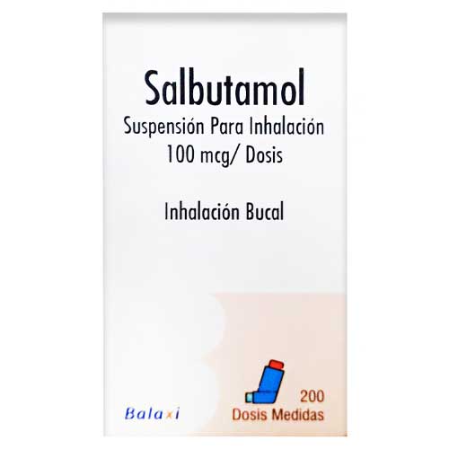 precio de salbutamol en inhalador