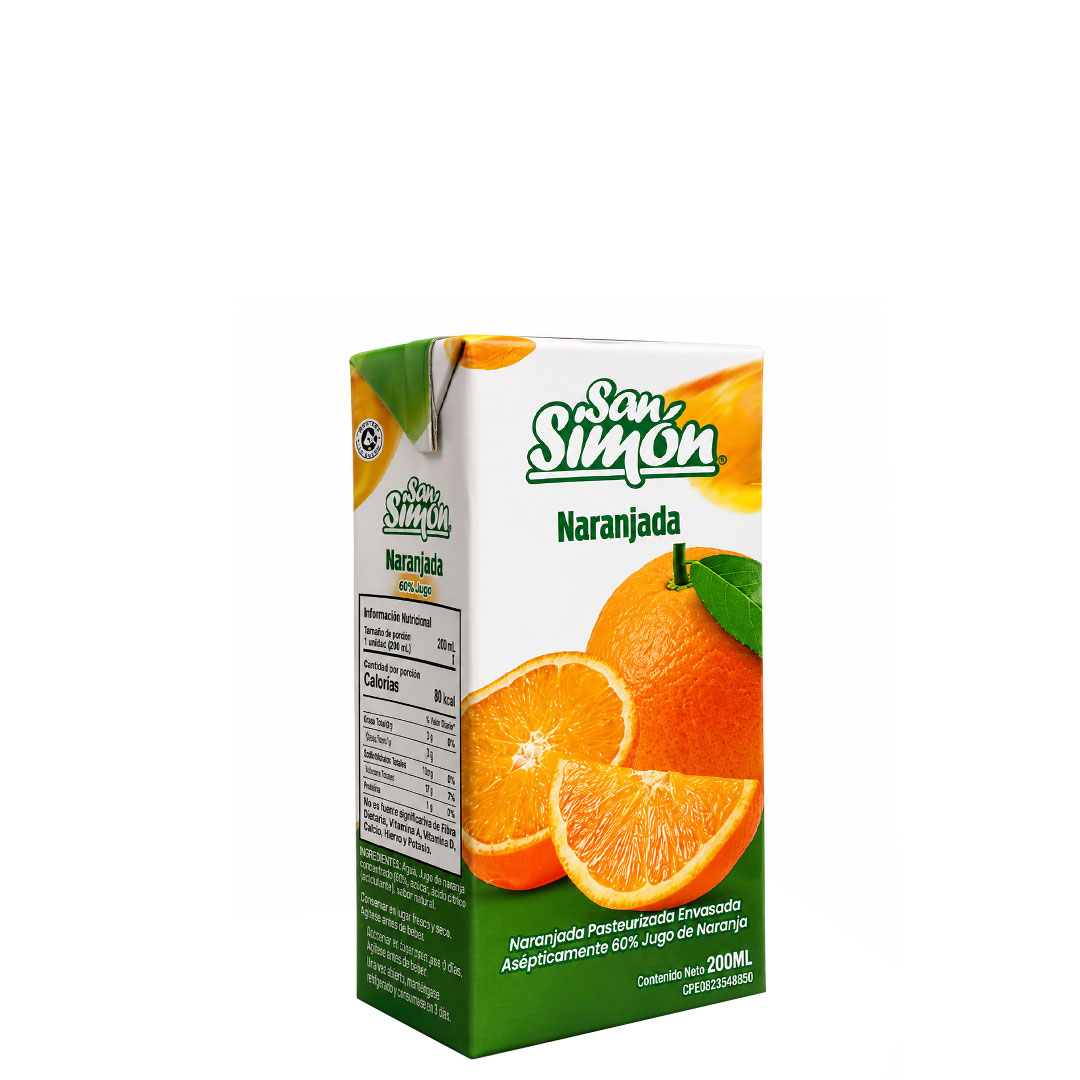 jugo de naranja san simon 200ml