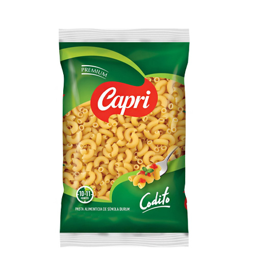 pasta tipo codito premium capri 1kg