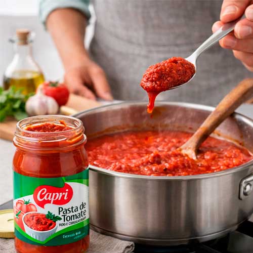TuZonaMarket - Pasta de Tomate Doble Concentrada Capri 190g