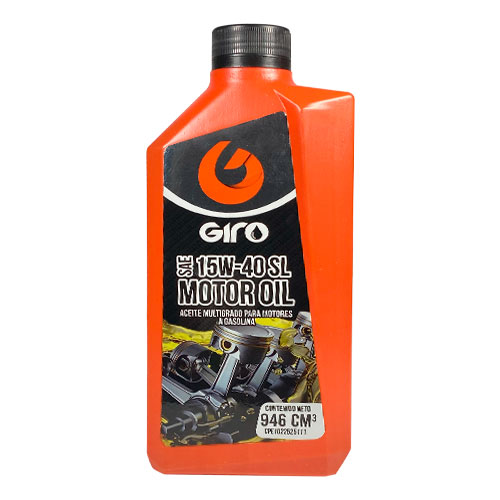 GIRO MINERAL API SL-15W40 LITRO