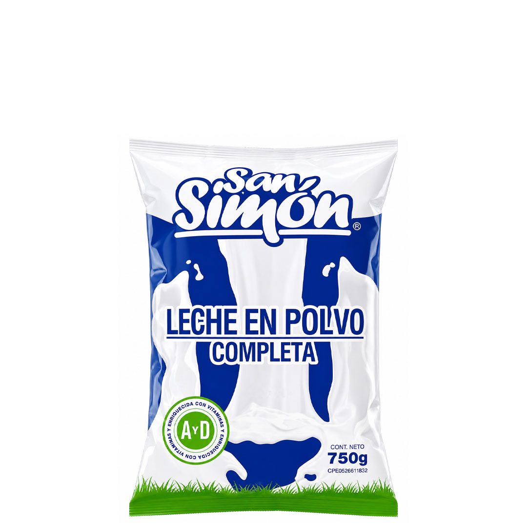 leche en polvo completa san simón 750g