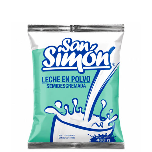 leche en polvo semidescremada san simon 400g