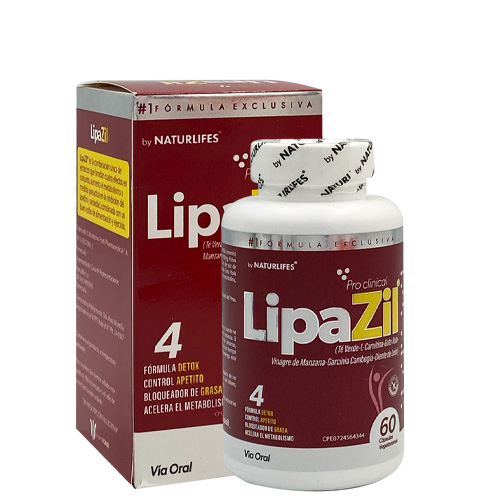 TuZonaMarket - Lipazil Pro Clinical NaturLifes 60 Cpsulas