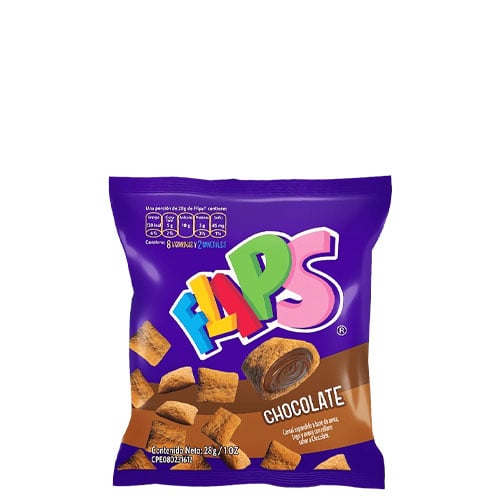 flips de chocolate 28g