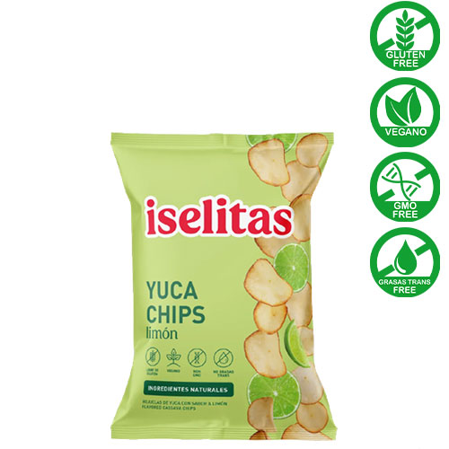 yuca chips limon iselitas 70g