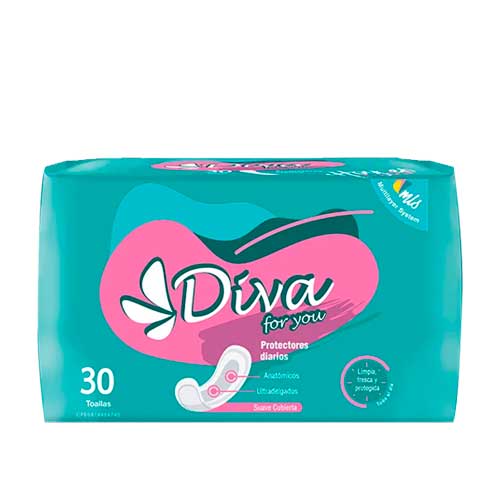 protectores diarios diva 30 und