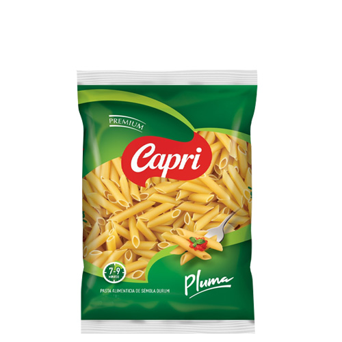 pasta premium pluma capri 500g