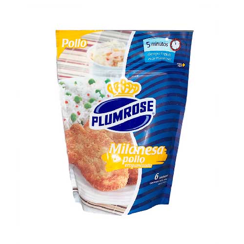 TuZonaMarket - Milanesa de Pollo Empanizada Plumrose 500g