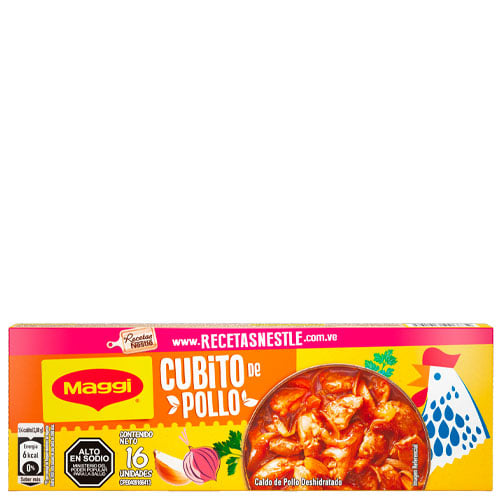 cubito de pollo maggi 16und 184g