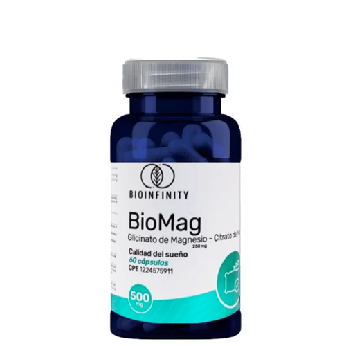 biomag 500mg bioinfinity 60 capsulas