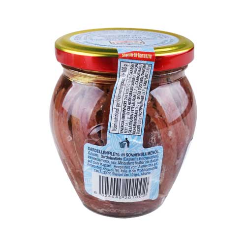 TuZonaMarket - Filete de Anchoas en Aceite de Girasol 200g