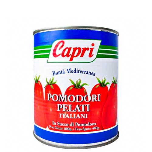 tomates pelados capri 800g