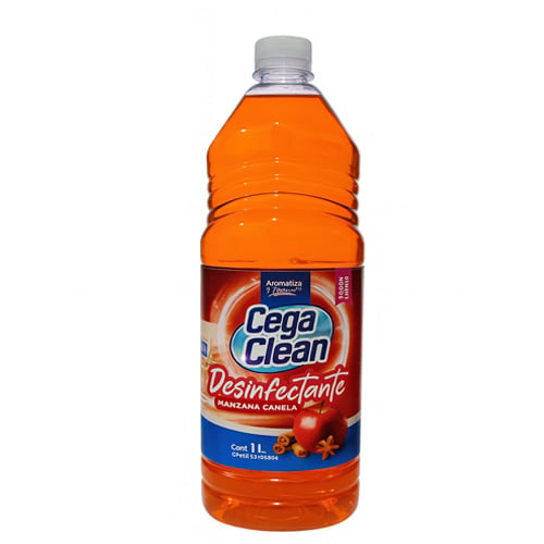 desinfectante con manzana canela cega clean 1l