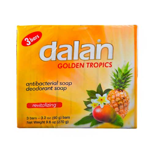 Мыло dalan antibacterial Deo Золотые тропики 90г м/у (8690529002580)